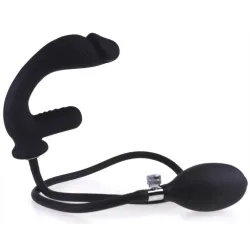InflateGear Plug gonflable et vibrant Infladick 14 x 3.5cm
